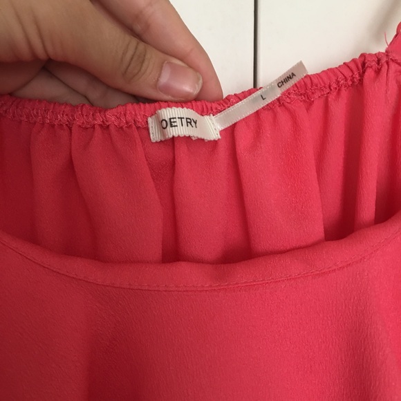 Pink Ruffle Top - Picture 3 of 4